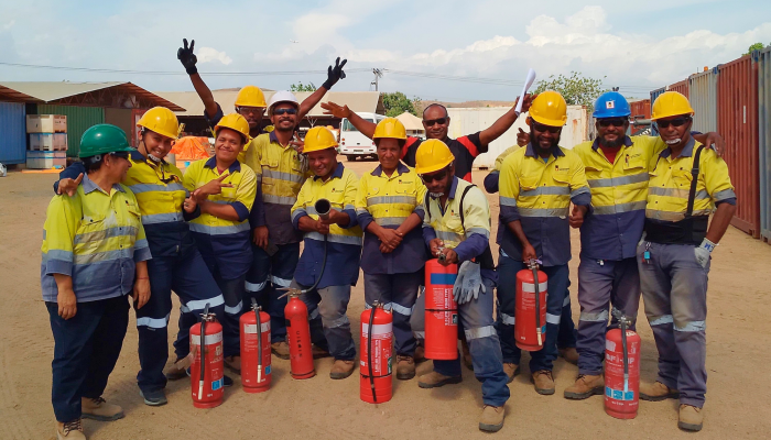 Safety Training at Gerehu